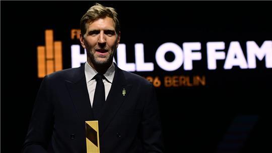 Dirk Nowitzki gehört nun zur Hall of Fame des Weltbasketballs.