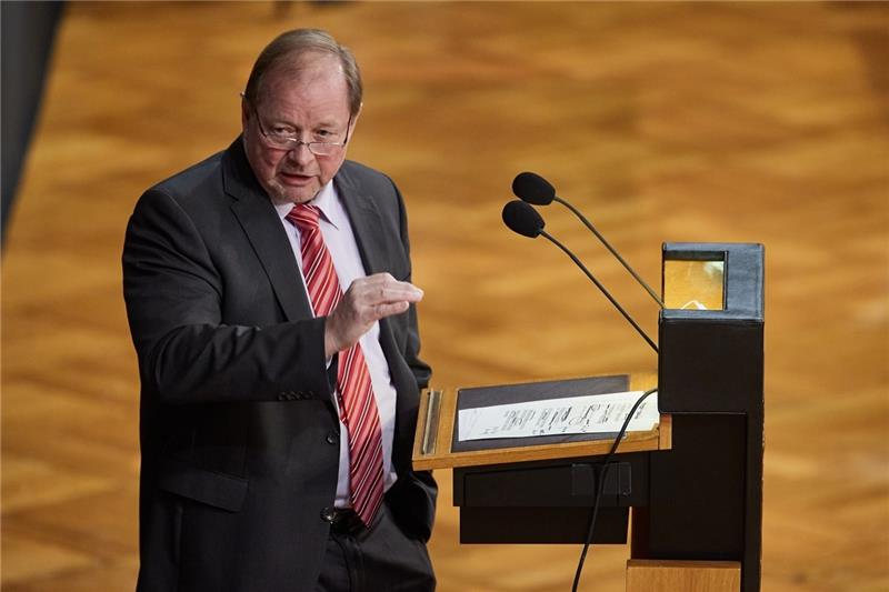 Dirk Nockemann (AfD), Vorsitzender seiner Fraktion in der Hamburgischen Bürgerschaft. Foto: Georg Wendt/dpa