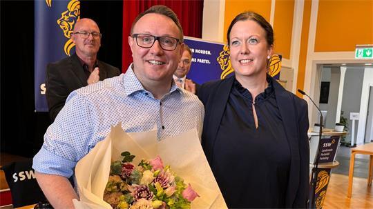 Dirschauer erhielt gut 95 Prozent der gültigen Stimmen. 