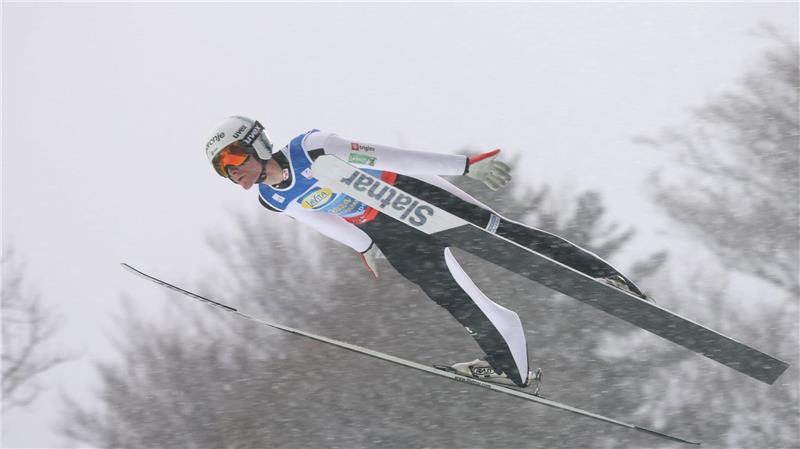 Domen Prevc sorgte mit einem kuriosen Skiverlust für Aufsehen.