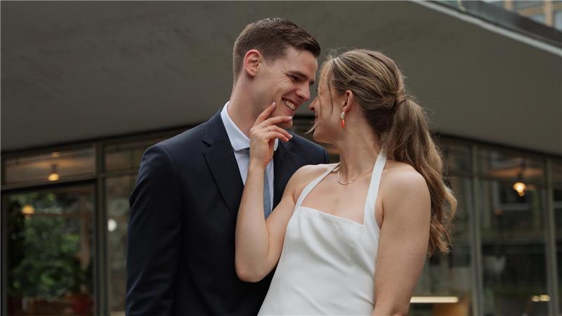 Dominik und Isabelle Axmann sind seit fünfeinhalb Jahren ein Paar.