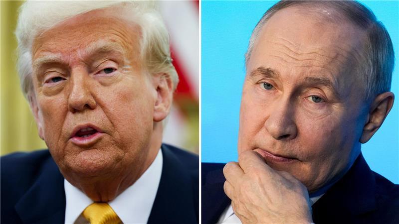 Trump stellt Ukraine-Gespräch im Vatikan in Aussicht Donald Trump hat nach einem Telefonat mit Wladimir Putin sofortige Verhandlungen zwischen Russland und der Ukraine in Aussicht gestellt. (Archivbild)