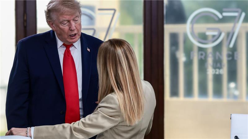 Donald Trump legte im Streit mit der italienischen Regierungschefin nach, Meloni konterte. (Archivfoto)