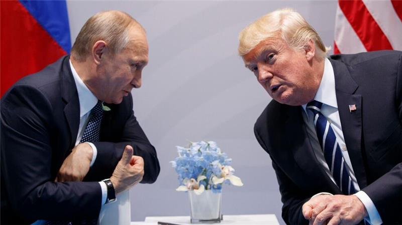 Trump dealt mit Putin - Ukraine und Europäer außen vor? Donald Trump und Wladimir Putin
