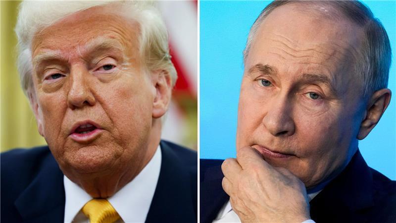 Trump und Putin wollen sich in Alaska treffen Donald Trump und Wladimir Putin wollen sich in Alaska treffen. (Archivbild)