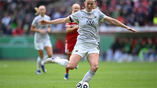 Doppel-Torschützin für Wolfsburg: Camilla Küver.