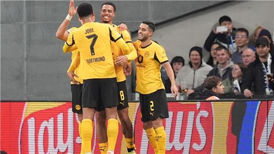 Dortmund jubelt in Kopenhagen.