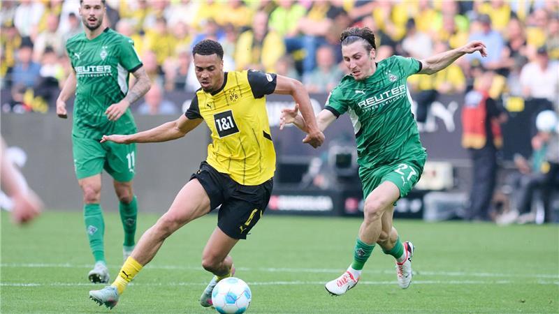 BVB gewinnt Borussen-Duell und behält Europa im Blick Dortmund übernahm zu Beginn die Spielkontrolle, spielte aber mit zu wenig Tempo und Präzision.