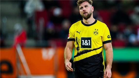 Dortmunds Niclas Füllkrug reagiert unzufrieden.