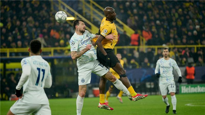 Dortmunds Serhou Guirassy spielte unglücklich.