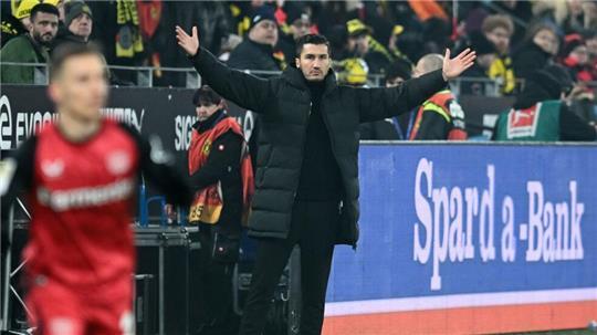 Dortmunds Trainer Nuri Sahin bekam vor dem Leverkusen-Spiel Absagen im Stundentakt.