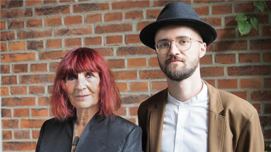 Dr. Haide Manns und Maximilian Tettschlag.