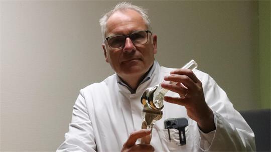 Dr. Jörg Franke gehört zum Team des Zentrums für Sportmedizin Stade.