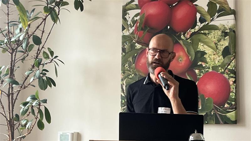 Dr. Jörn Wogram vom Umweltbundesamt.