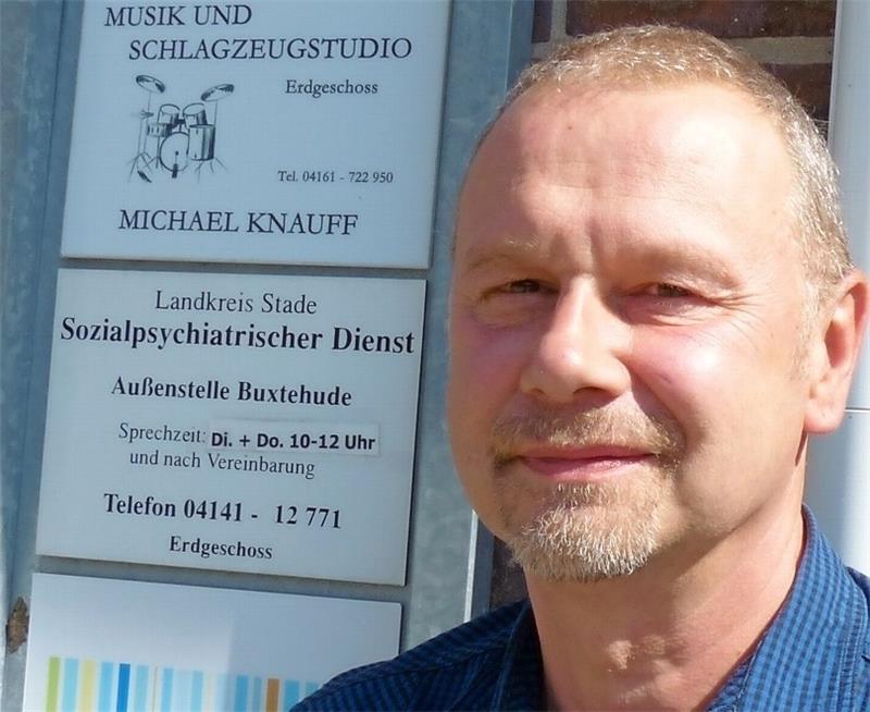 Dr. Martin Morawietz leitet den Sozialpsychiatrischen Dienst mit Dienststellen in Stade, Buxtehude (Foto) und Freiburg. Foto Eidtmann