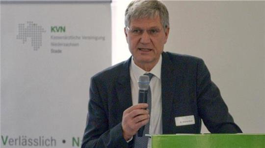 Dr. Stephan Brune ist Vorsitzender der Kassenärztlichen Vereinigung in Stade. Die KVN ist das Selbstverwaltungsorgan der niedergelassenen Ärzte.
