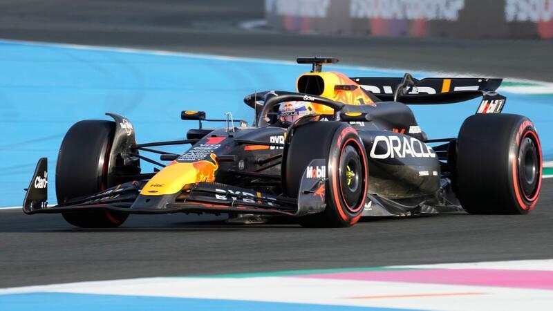 Drehte beim Abschlusstraining vor dem Großen Preis von Saudi-Arabien die schnellste Runde: Max Verstappen.