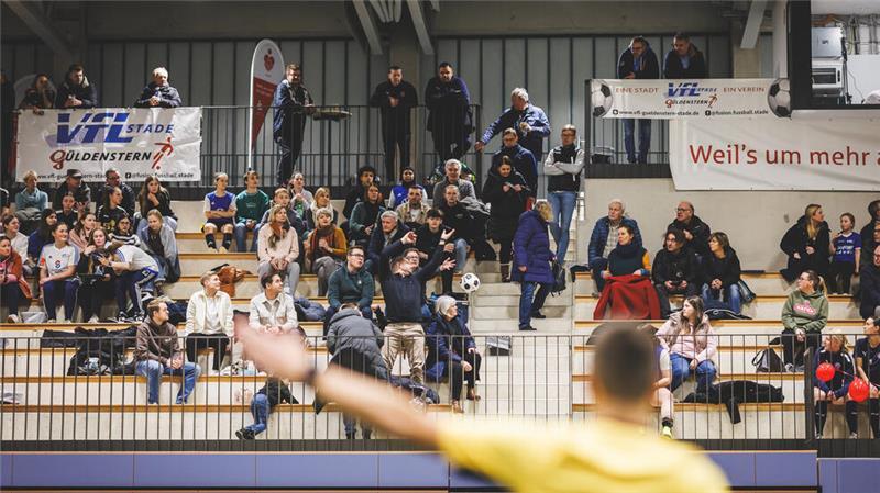 Drei Tage lang wird im Sportcampus gekickt.