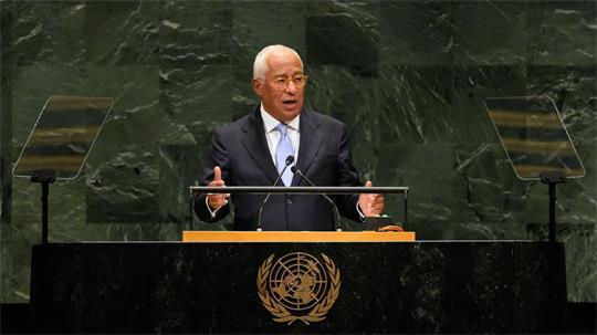 „Drohungen und Angriffe gegen den Internationalen Strafgerichtshof, seine Verantwortlichen und seine Beschäftigten sind inakzeptabel“: EU-Ratspräsident António Costa fand in New York deutliche Worte.