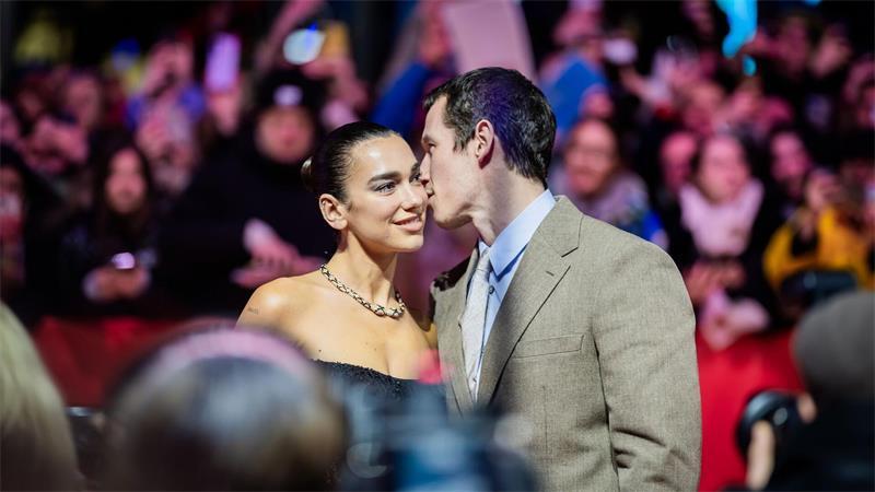 Dua Lipa und Callum Turner sind seit 2024 ein Paar. (Archivbild)