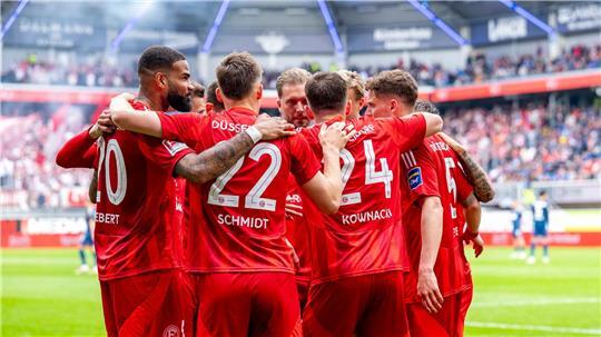Düsseldorf sammelt wichtige Punkte im Aufstiegskampf. 