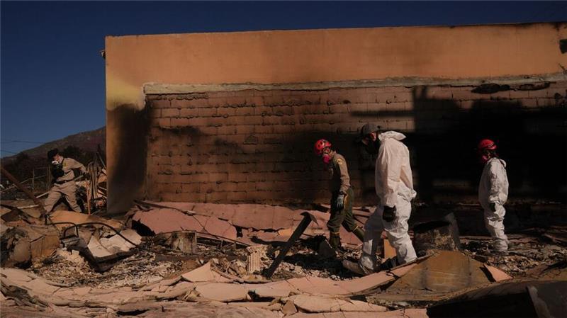 Durch die vorhergesagten Winde könnten sich die Brände wieder ausbreiten.