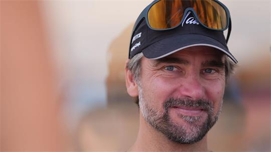 Durfte angesichts einer Kollision mit Platz vier im Ocean Race Atlantic zufrieden sein: Boris Herrmann. (Archivbild)   