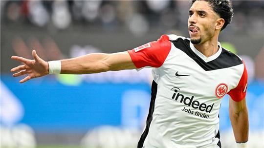 Durfte gegen Bayern zweimal jubeln: Frankfurts Omar Marmoush.