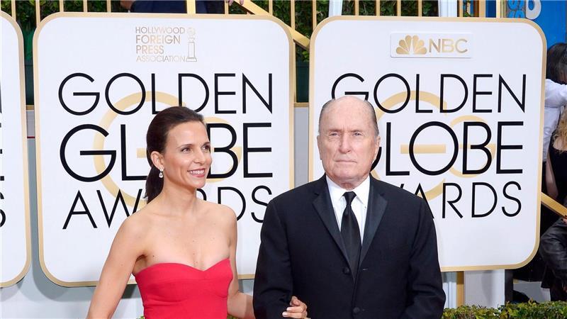 Duvall mit seiner Frau Luciana im Jahr 2015. (Archivbild)