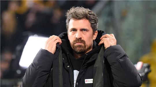 Dynamo-Trainer Thomas Stamm hadert mit der Chancenverwertung.