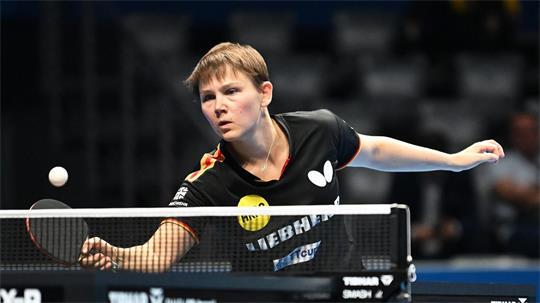 EM-Finale im Doppel verpasst: Die deutsche Tischtennis-Spielerin Nina Mittelham (Archivbild).