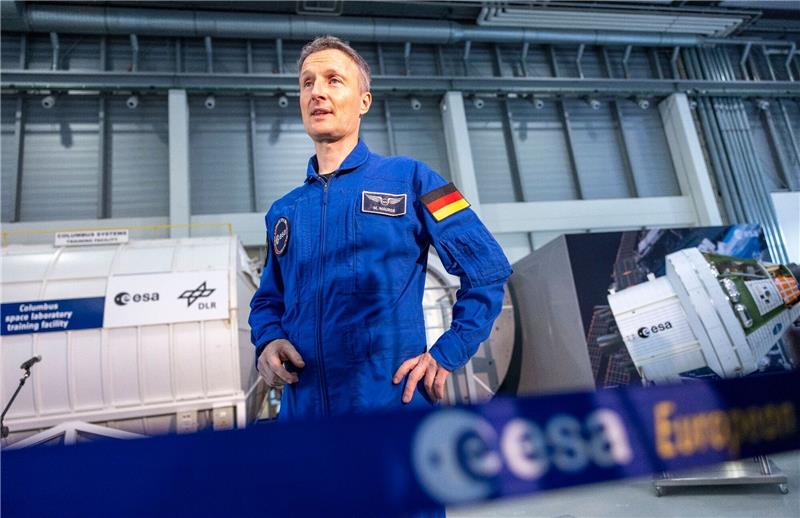 Astronaut Maurer: Europa braucht eigene Raketen ESA-Astronaut Matthias Maurer im Astronautenzentrums der Europäischen Weltraumorganisation ESA in Köln.
