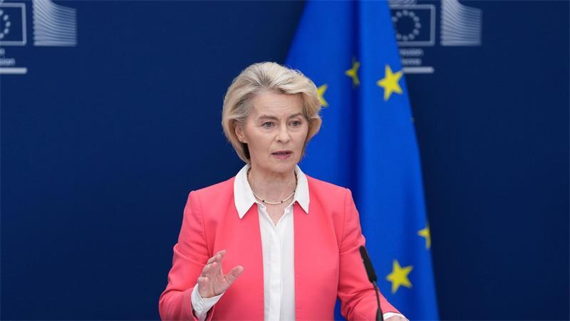 EU-Kommissionspräsidentin Ursula von der Leyen hatte sich zuletzt klar für strengere Regeln in den sozialen Netzwerken zum Kinder- und Jugendschutz ausgesprochen. (Archivbild) 