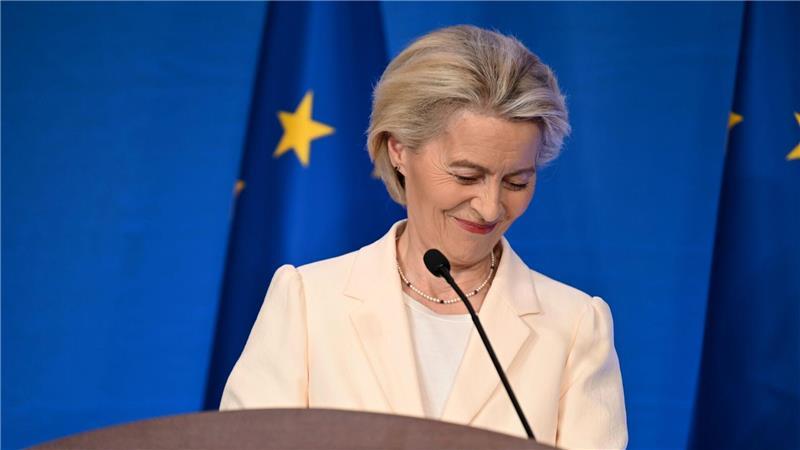 EU warnt China vor verschärftem Handelskonflikt EU-Kommissionspräsidentin Ursula von der Leyen warnte China vor Gegenmaßnahmen beim Thema Handel.
