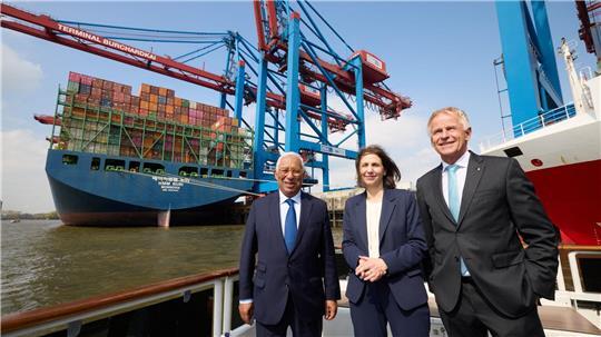 EU-Ratspräsident Antonio Costa (links) will die Wettbewerbsfähigkeit der europäischen Industrie stärken.