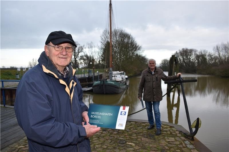 Eberhard Becker (81) aus Jork ist Vorstandsvorsitzender der neuen Maritimen Bürgerstiftung Niederelbe und Vorsitzender des Vereins Borsteler Hafen und einer der Retter der Tjalk Annemarie; gemeinsam mit Dieter Winter (78) baut der 81-Jährig