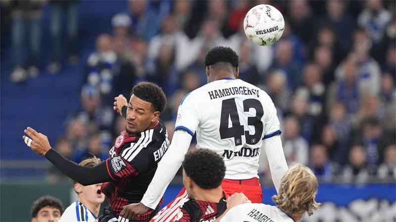Echter Pokalfight zwischen dem HSV und Eintracht Frankfurt