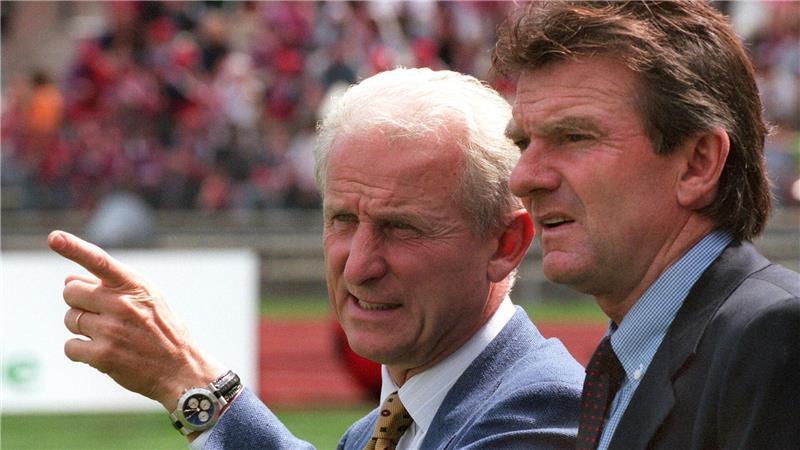 „Co“ von Lattek, Heynckes, Trapattoni: Egon Coordes ist tot Egon Coordes (r) war auch Assistent von Giovanni Trapattoni.
