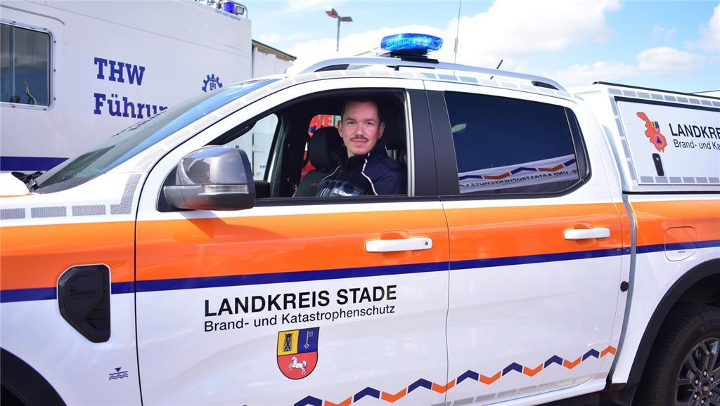 Eike Schmitts Einsatzgebiet: Wenn den Menschen im Landkreis Stade Katastrophen w...