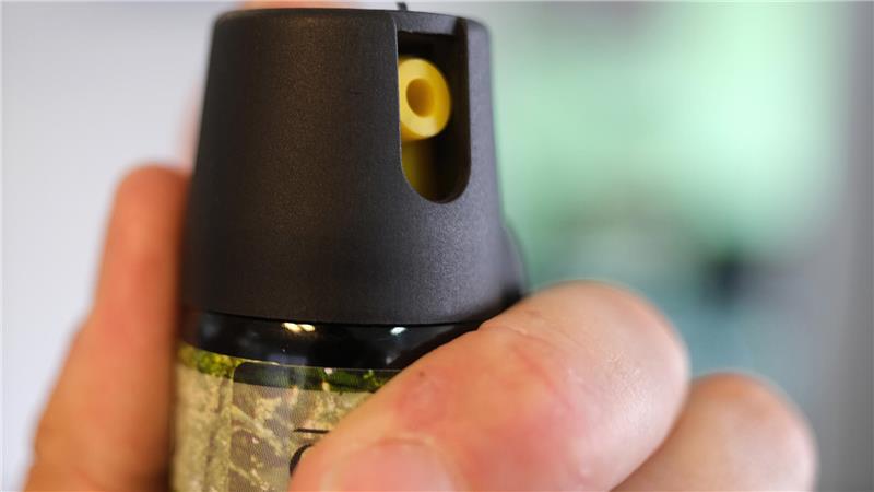 Ein 36-jähriger Mann zog plötzlich ein Pfefferspray.