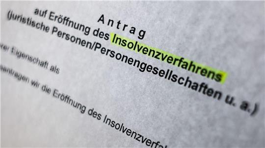 Ein Antrag auf ein Insolvenzverfahren ist bei Zahlungsunfähigkeit oder Überschuldung zu stellen. (Symbolbild)