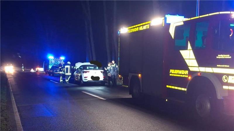 Ein Auffahrunfall in der Samtgemeinde Fredenbeck rief die Feuerwehr auf den Plan.