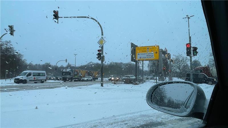 Ein Blick auf den B73-Abzweiger an der Bremervörder Straße.