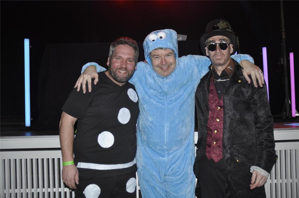 Ein Blick auf die diesjährigen Maskerade-Kostüme.