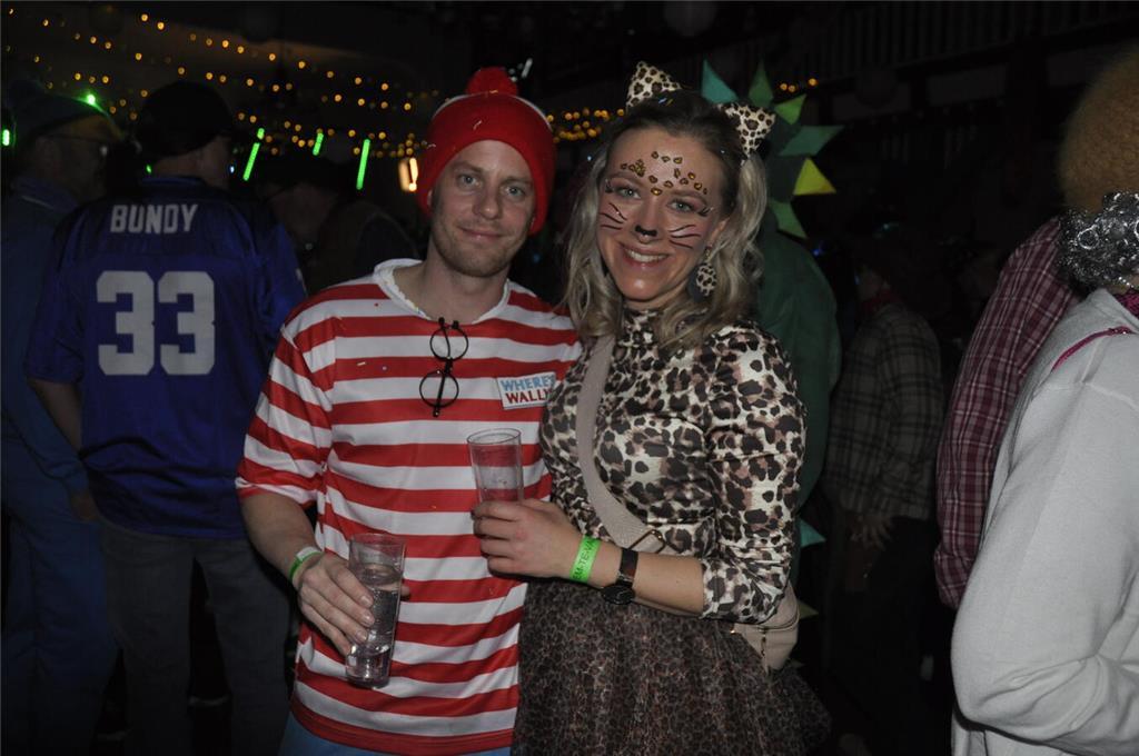 Ein Blick auf die diesjährigen Maskerade-Kostüme.