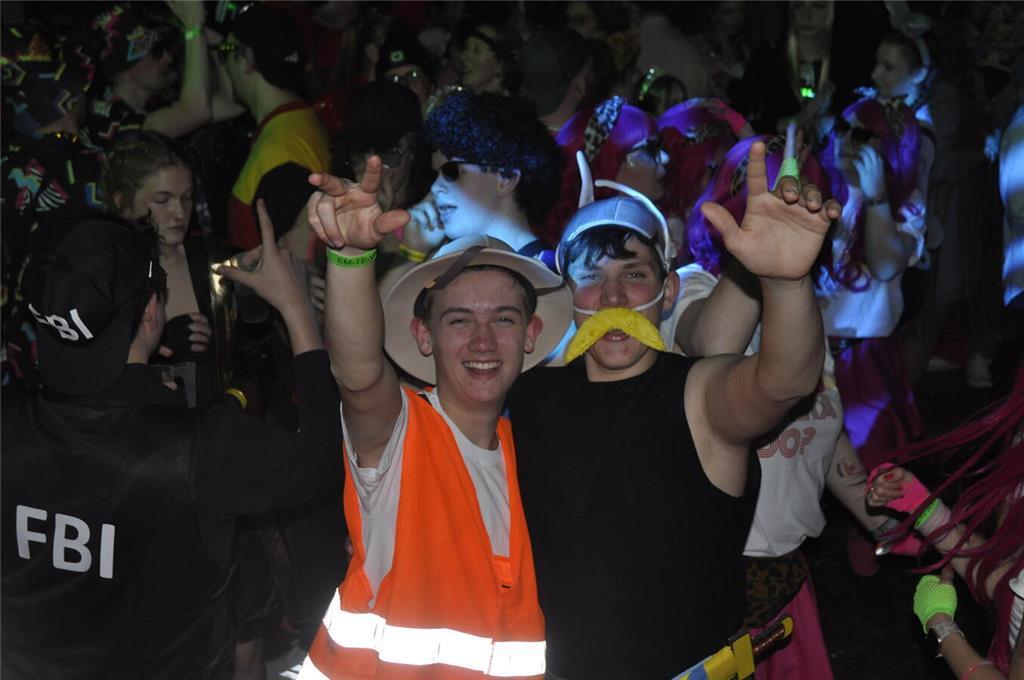 Ein Blick auf die diesjährigen Maskerade-Kostüme.