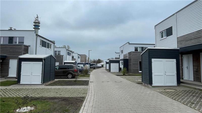 Ein Blick in das Nordsee-Resort in Tossens, das dank eines Treuhandmodells fertiggestellt werden konnte.