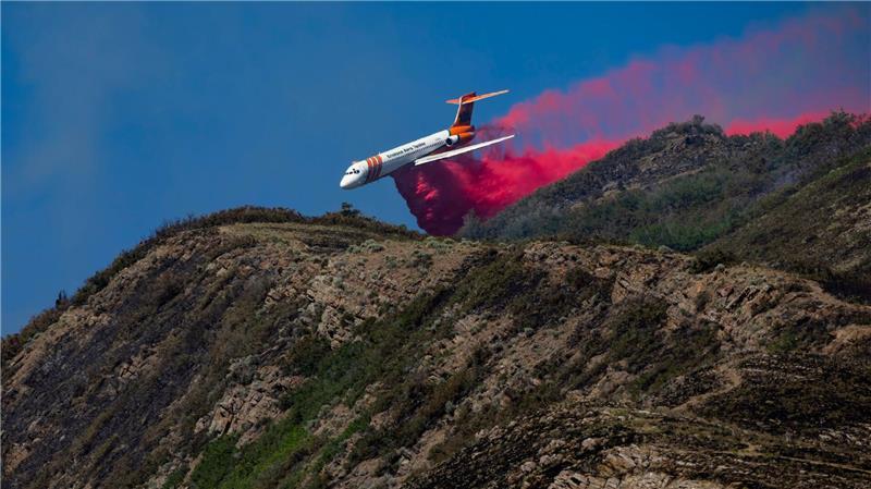 Ein Brand in den Hügeln um Salt Lake City ist ausgebrochen. 
