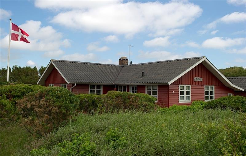Ein Ferienhaus in Henne Strand, einem Ferienort an der dänischen Westküste, nördlich von Esbjerg (Symbolbild). Foto: Tim Brakemeier/dpa