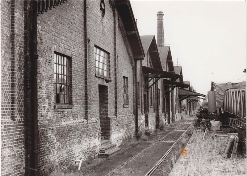 Ein Foto aus dem August 1967, die alte Saline an der Harburger Straße in Stade-Campe wird nicht mehr genutzt, sie ist nach Bassenfleth an die Schwinge umgezogen. In Campe war fast 100 Jahre lang Salz produziert worden. Fotosammlung: Viktor und Sonja Rihs